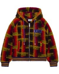 Gcds - Chaqueta A Cuadros Con Capucha - Lyst
