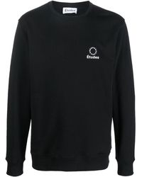 Etudes Studio - Embroidered-logo Organic Cotton Sweatshirt - Lyst