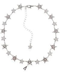 YVMIN - Star-Motif Crystal-Embellished Necklace - Lyst