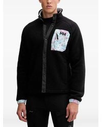 Helly Hansen - Button Floral-Pocket Sweatshirt - Lyst