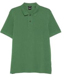 BOSS - Pallas Button Embroidered Polo Shirt - Lyst