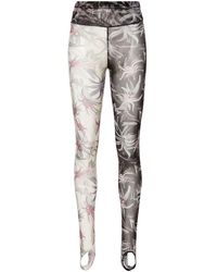 Chopova Lowena - Floral-print Mesh leggings - Lyst