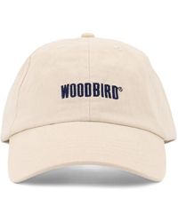 Woodbird - Core Embroidered-Logo Cotton Cap - Lyst
