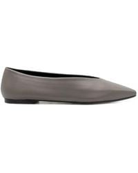 Aeyde - Betty Leather Ballet Flats - Lyst