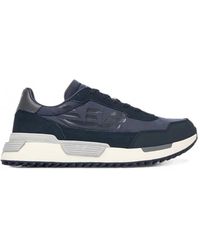 EA7 - Baskets À Patch Logo - Lyst