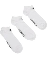 Converse - Logo-Print Socks (Set Of Three) - Lyst
