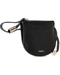 Furla - Laura Logo-Print Card-Holder - Lyst