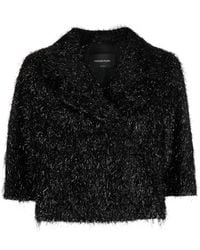 Fabiana Filippi - Cropped Double-Breasted Jacket - Lyst