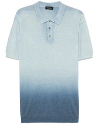 Roberto Collina - Poloshirt Mit Farbverlauf - Lyst