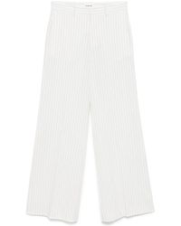 P.A.R.O.S.H. - Pantalon À Fines Rayures - Lyst