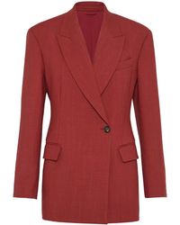 Brunello Cucinelli - Wollen Blazer - Lyst