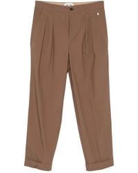 NEW YORK RESIDENT - John Pleated Turn-Up Trousers - Lyst