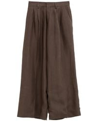 ERL - Pleated Trousers - Lyst