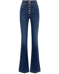 Elisabetta Franchi - Jean À Taille Haute - Lyst