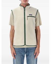 Patagonia - Fleece Zip-Up Gilet - Lyst