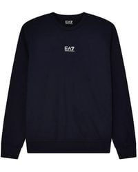 EA7 - Regular Logo Sweatshirt - Lyst