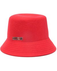 Borsalino - Logo-Plaque Bucket Hat - Lyst