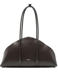 FEDERICO CINA - Abgerundete Schultertasche - Lyst