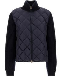 Herno - Gewatteerd Vest Met Vlakken - Lyst