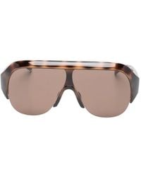 Gucci - Tortoiseshell-Effect Pilot Sunglasses - Lyst