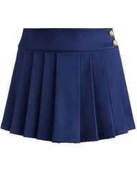 Alice + Olivia - Minijupe Noah À Design Plissé - Lyst