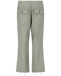 Needles - Bestickte Hose Mit Kordelzug - Lyst