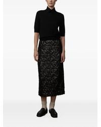 Herskind - Sequin-Embellished Midi Skirt - Lyst