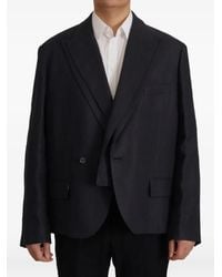 Dolce & Gabbana - Double-Breasted Peak-Lapel Blazer - Lyst