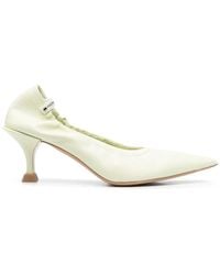 Premiata - 70mm Pointed-toe Leather Pumps - Lyst