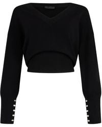 Liu Jo - Cut-Out Sweater - Lyst