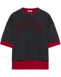 Gcds - T-Shirt Mit Laser-Cuts - Lyst
