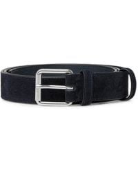 Marsèll - Suede Buckle-Fastening Belt - Lyst