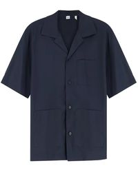 Aspesi - Buttoned Short-Sleeve Shirt - Lyst