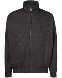 Fendi - Giacca Con Motivo Ff - Lyst