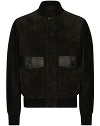Dolce & Gabbana - Leather Jackets - Lyst