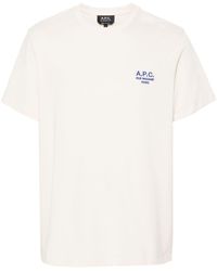 A.P.C. - Raynond T-Shirt aus Baumwolle - Lyst