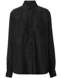 Burberry - Ekd シルクシャツ - Lyst