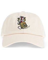 KENZO - Cartoon Embroidered Baseball Cap - Lyst