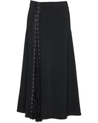 Nissa - High-Waisted Midi Skirt - Lyst