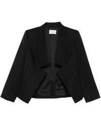 Givenchy - Cut-Out Lapel Blazer - Lyst