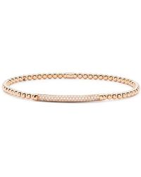 Pragnell - 18Kt Rose Bohemia Diamond Bracelet - Lyst