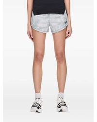Y-3 - Aop Tie-Dye Running Shorts - Lyst
