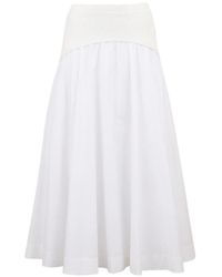 Jonathan Simkhai - Ovie Midi-Rok - Lyst