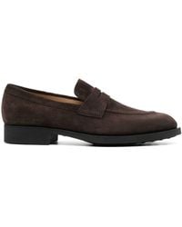 Tod's - Suede Moccasin Loafers - Lyst