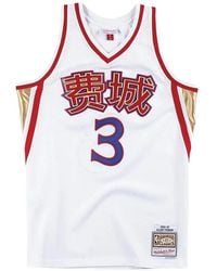 Mitchell & Ness - Nba Chinese New Year Allen Iverson Swingman Jersey - Lyst