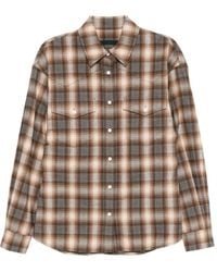 Juun.J - Western Check Shirt - Lyst