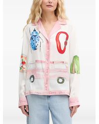 Stine Goya - Graphic-Print Shirt - Lyst