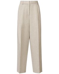 Fabiana Filippi - Drop Fil Coupé Trousers - Lyst