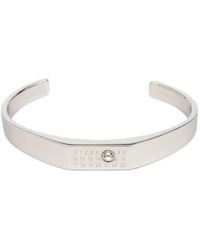 MM6 by Maison Margiela - Pulsera Chevalier Con Cristal - Lyst
