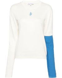 JW Anderson - Contrast Sleeve Jumper - Lyst